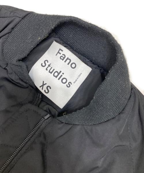 Fano Studios（ファノ ストゥディオズ）Fano Studios (ファノ ストゥディオズ) 切替ジャケット ブラック サイズ:XSの古着・服飾アイテム