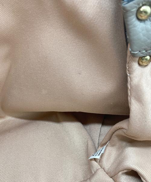 GIANNI CHIARINI（ジャンニ キアリーニ）GIANNI CHIARINI (ジャンニ キアリーニ) レザー2WAYバッグ ベージュの古着・服飾アイテム