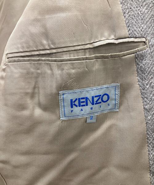 KENZO（ケンゾー）KENZO (ケンゾー) ウールジャケット グレー サイズ:記載無しの古着・服飾アイテム