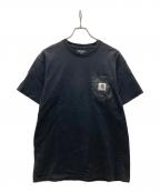 CarHarttカーハート）の古着「ポケットTシャツ」｜ブラック