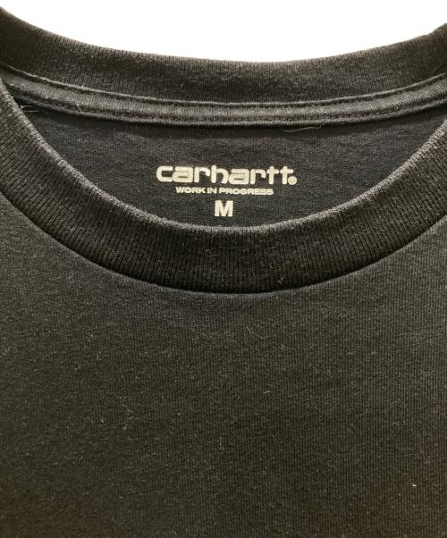 CarHartt（カーハート）CarHartt (カーハート) ポケットTシャツ ブラック サイズ:Mの古着・服飾アイテム
