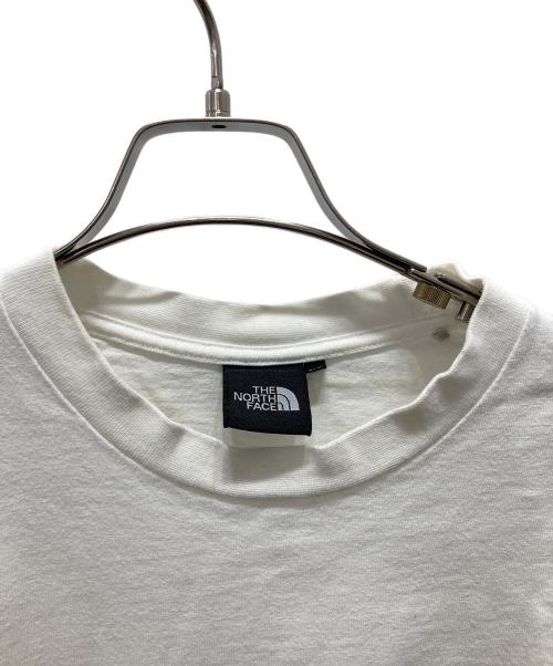 THE NORTH FACE（ザ ノース フェイス）THE NORTH FACE (ザ ノース フェイス) Square Logo Sleeve Tee ホワイト サイズ:XLの古着・服飾アイテム