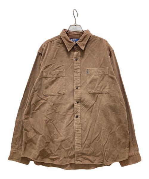 POLO RALPH LAUREN（ポロ・ラルフローレン）POLO RALPH LAUREN (ポロ・ラルフローレン) コーデュロイシャツ ブラウン サイズ:Lの古着・服飾アイテム