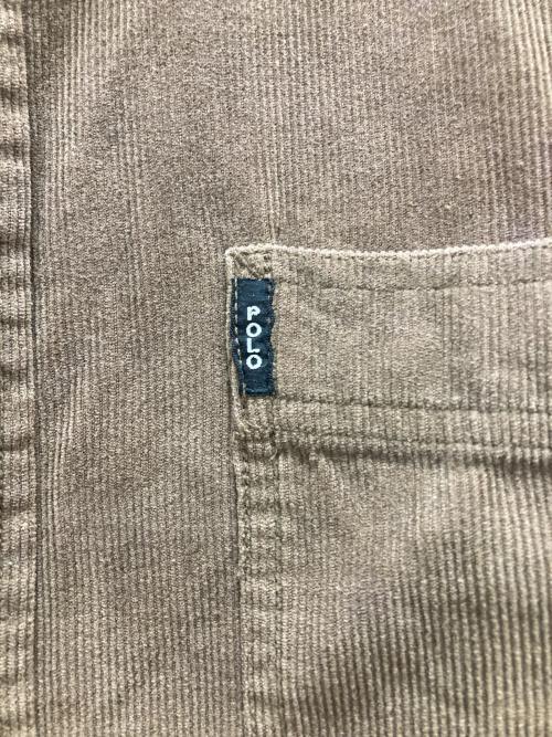 POLO RALPH LAUREN（ポロ・ラルフローレン）POLO RALPH LAUREN (ポロ・ラルフローレン) コーデュロイシャツ ブラウン サイズ:Lの古着・服飾アイテム