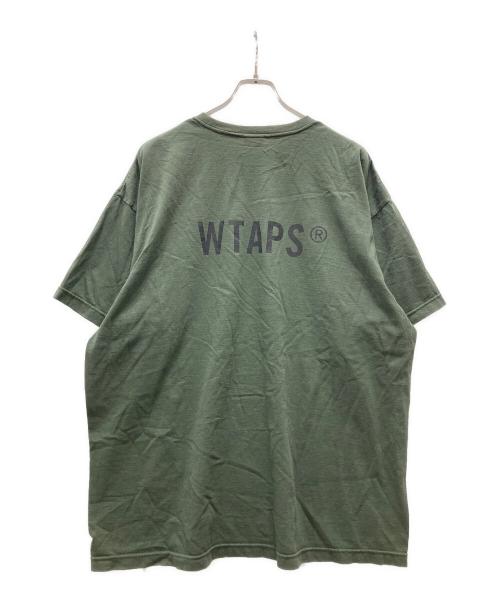 WTAPS（ダブルタップス）WTAPS (ダブルタップス) TSSC SS TEE グリーン サイズ:XLの古着・服飾アイテム