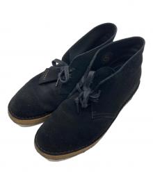 CLARKS（クラークス）の古着「デザートブーツ」｜ブラック