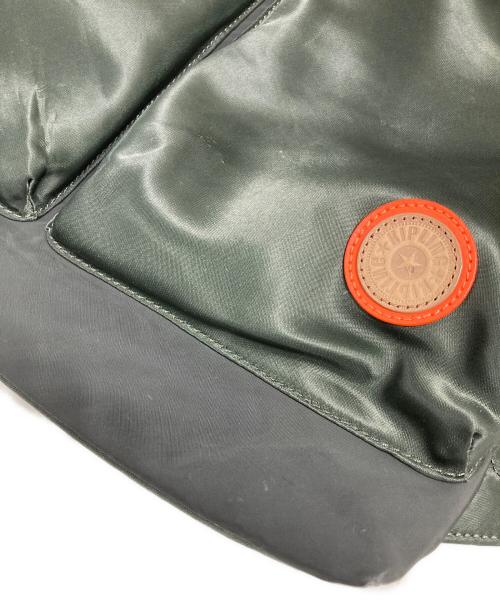 Kipling（キプリング）Kipling (キプリング) BEAMS (ビームス) 2WAYバッグ グリーンの古着・服飾アイテム