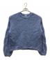 apart by（アパートバイ）の古着「モヘアニット」｜スカイブルー