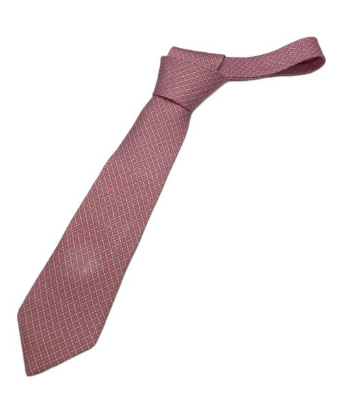 Salvatore Ferragamo（サルヴァトーレ フェラガモ）Salvatore Ferragamo (サルヴァトーレ フェラガモ) ネクタイ ピンク サイズ:Freeの古着・服飾アイテム