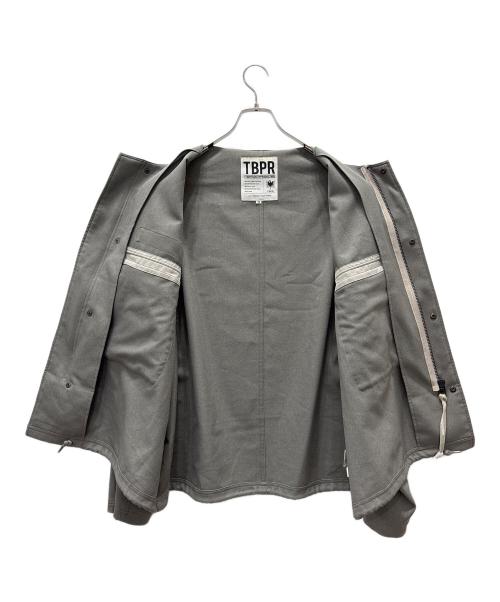 TIGHTBOOTH PRODUCTION（タイトブースプロダクション）TIGHTBOOTH PRODUCTION (タイトブースプロダクション) COLLARLESS FIELD JKT/ グレー サイズ:Mの古着・服飾アイテム