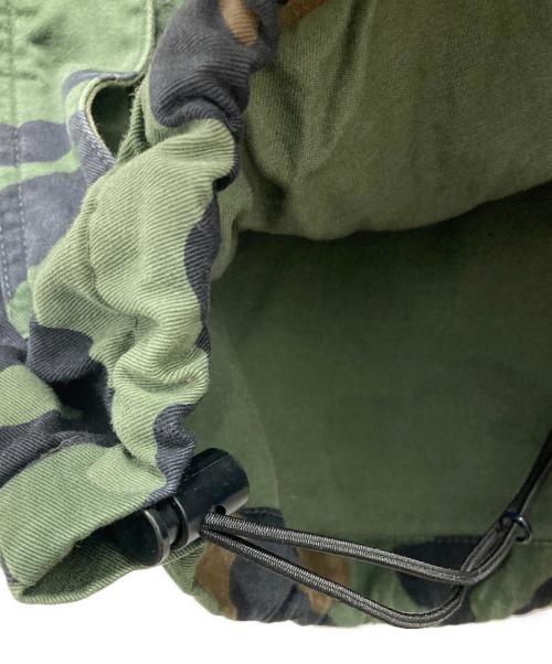 FLYING FORCES（FLYING FORCES）FLYING FORCES (FLYING FORCES) カモ柄 アノラックパーカー オリーブ サイズ:Lの古着・服飾アイテム
