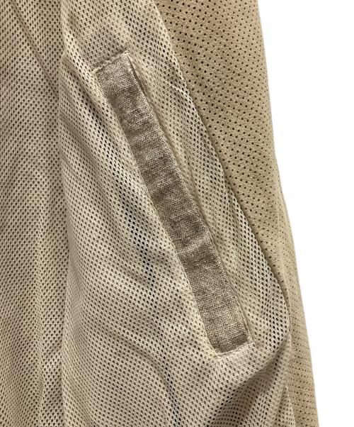 EMMETI（エンメティ）EMMETI (エンメティ) 切替ラムスウェードジャケット ベージュ サイズ:44の古着・服飾アイテム