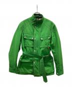 BELSTAFFベルスタッフ）の古着「トライアルマスター オイルド ジャケット」｜グリーン
