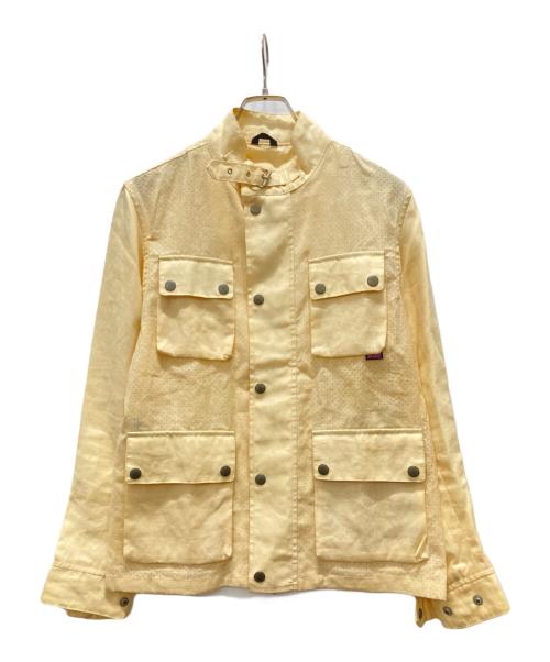 BELSTAFF（ベルスタッフ）BELSTAFF (ベルスタッフ) リネンジャケット イエロー サイズ:Sの古着・服飾アイテム