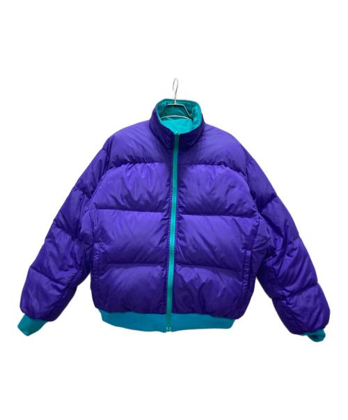 Columbia（コロンビア）Columbia (コロンビア) 90sリバーシブルダウンジャケット グリーン サイズ:XLの古着・服飾アイテム