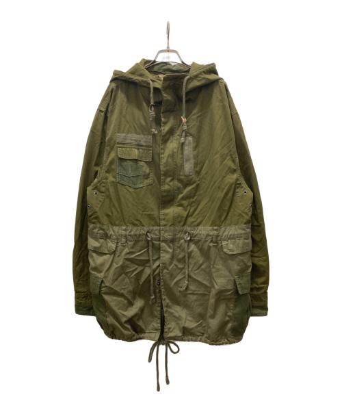 Rewritable（リライダブル）Rewritable (リライダブル) モッズコート カーキ サイズ:Lの古着・服飾アイテム