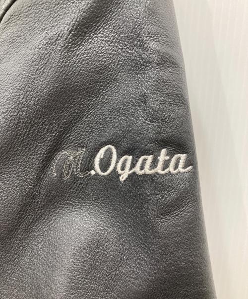 CLUB MALT'S（クラブモルツ）CLUB MALT'S (クラブモルツ) レザースタジャン ブラック サイズ:LLの古着・服飾アイテム