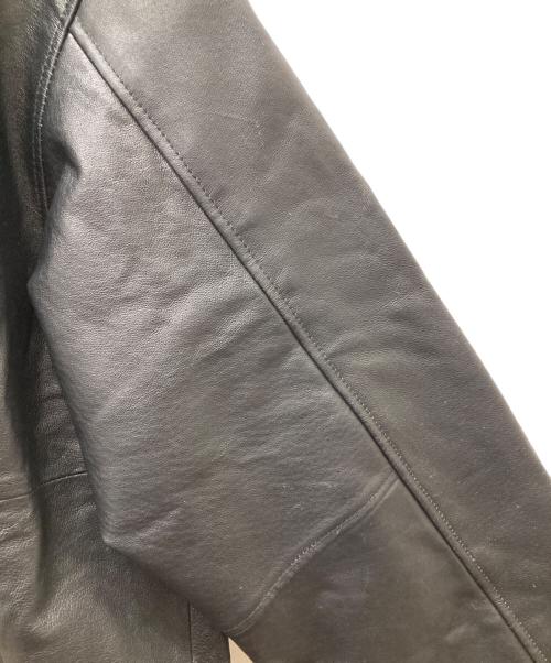 CLUB MALT'S（クラブモルツ）CLUB MALT'S (クラブモルツ) レザースタジャン ブラック サイズ:LLの古着・服飾アイテム