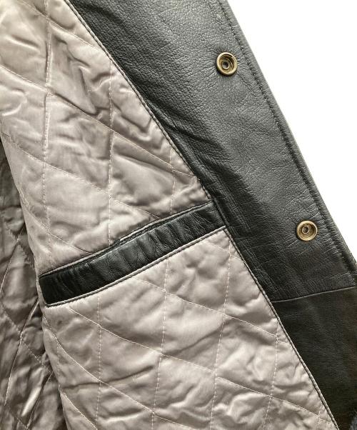 CLUB MALT'S（クラブモルツ）CLUB MALT'S (クラブモルツ) レザースタジャン ブラック サイズ:LLの古着・服飾アイテム