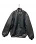 CLUB MALT'S（クラブモルツ）の古着「レザースタジャン」｜ブラック