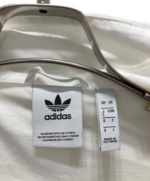 adidas（アディダス）adidas (アディダス) Asymm Track Jacket ホワイト サイズ:Lの古着・服飾アイテム