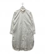 FRAMeWORK×THOMAS MASONフレームワーク×トーマスメイソン）の古着「シャツワンピース」｜ホワイト