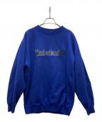Timberlandティンバーランド）の古着「90s刺繍ロゴスウェット」｜ブルー
