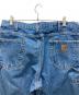 中古・古着 CarHartt (カーハート) デニムペインターパンツ ブルー サイズ:38：4000円