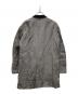 LAD MUSICIAN (ラッドミュージシャン) リネン混ダブルチェスターコート グレー サイズ:44：4000円