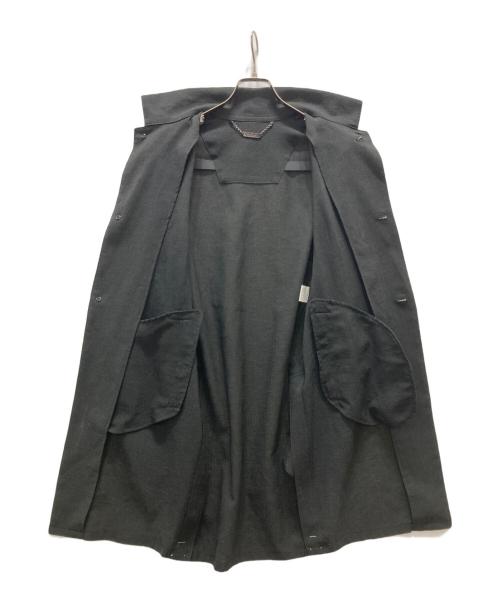 kiryuyrik（キリュウキリュウ）kiryuyrik (キリュウキリュウ) ステンカラーコート ブラック サイズ:Lの古着・服飾アイテム