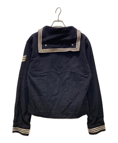 buccaneer（バッカニア）buccaneer (バッカニア) セーラーシャツ ネイビー サイズ:表記無しの古着・服飾アイテム