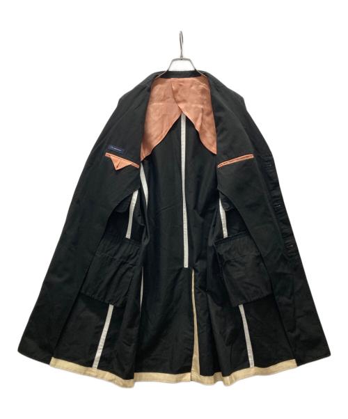 JohnUNDERCOVER（ジョンアンダーカバー）JohnUNDERCOVER (ジョンアンダーカバー) ロングコート ブラック サイズ:3の古着・服飾アイテム