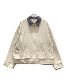 GOOD OLD SHOP（グッドオールドショップ）の古着「ファーマーズジャケット」｜アイボリー