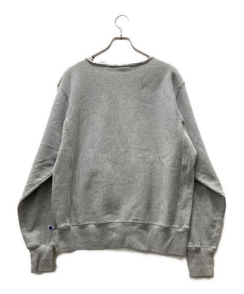 Champion REVERSE WEAVE（チャンピオン リバース ウィーブ）Champion REVERSE WEAVE (チャンピオン リバース ウィーブ) MoMAリバースウィーブスウェット グレー サイズ:Xlの古着・服飾アイテム