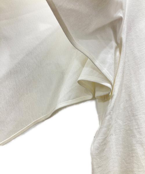 AKIRA NAKA（アキラナカ）AKIRA NAKA (アキラナカ) フリル袖ノースリーブブラウス ホワイト サイズ:3の古着・服飾アイテム