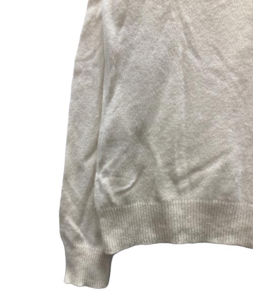 POLO RALPH LAUREN（ポロ・ラルフローレン）POLO RALPH LAUREN (ポロ・ラルフローレン) カシミヤ混ポロニット ベージュ サイズ:Lの古着・服飾アイテム