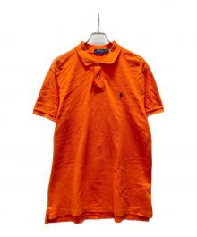 POLO RALPH LAUREN（ポロ・ラルフローレン）の古着「ポロシャツ」｜オレンジ