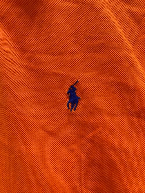 POLO RALPH LAUREN（ポロ・ラルフローレン）POLO RALPH LAUREN (ポロ・ラルフローレン) ポロシャツ オレンジ サイズ:Lの古着・服飾アイテム