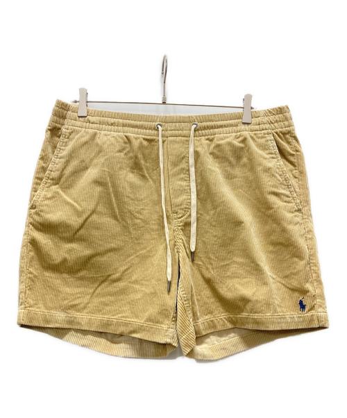 POLO RALPH LAUREN（ポロ・ラルフローレン）POLO RALPH LAUREN (ポロ・ラルフローレン) コーデュロイハーフパンツ ベージュ サイズ:Lの古着・服飾アイテム