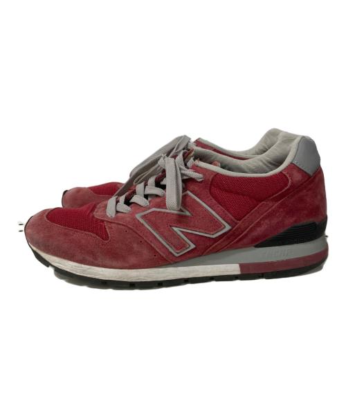 NEW BALANCE（ニューバランス）NEW BALANCE (ニューバランス) スニーカー レッド サイズ:26.5の古着・服飾アイテム