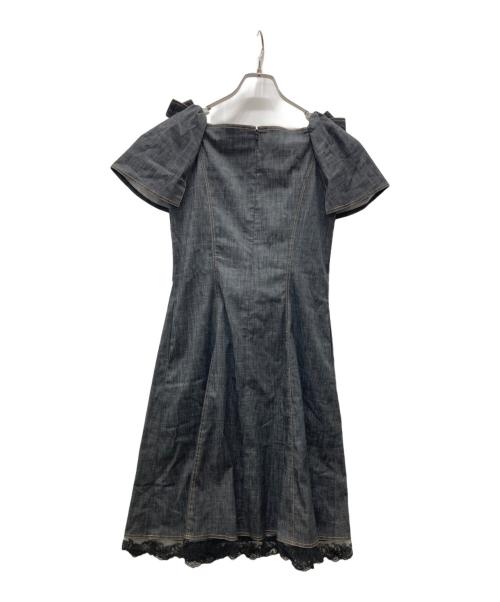 M'S GRACY（エムズグレイシー）M'S GRACY (エムズグレイシー) ブラウスワンピース ブラック サイズ:38の古着・服飾アイテム