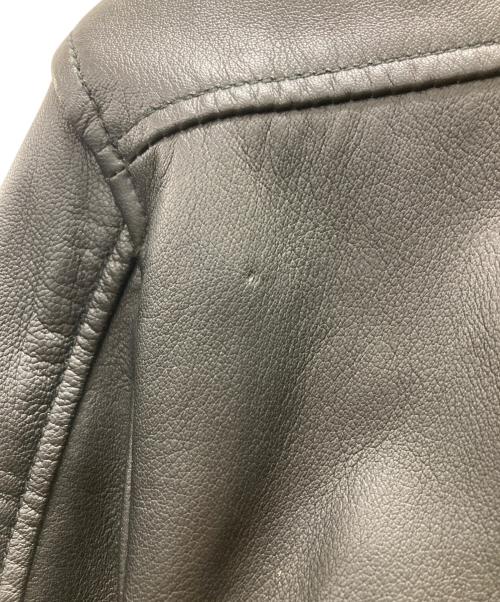 UNITED TOKYO（ユナイテッドトーキョー）UNITED TOKYO (ユナイテッドトーキョー) ラムレザーシングルライダースジャケット ブラック サイズ:1の古着・服飾アイテム