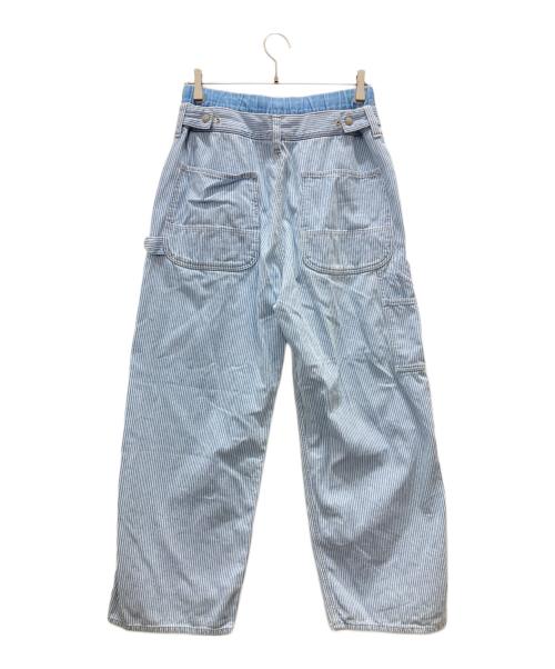 PAY DAY（ペイデイ）PAY DAY (ペイデイ) Spick & Span (スピックアンドスパン) 別注レイヤードヒッコリーパンツ ブルー サイズ:36の古着・服飾アイテム