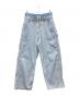 PAY DAY（ペイデイ）の古着「別注レイヤードヒッコリーパンツ」｜ブルー