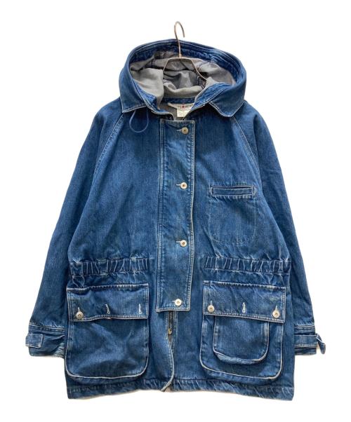 JONES WEAR（ジョーンズウェア）JONES WEAR (ジョーンズウェア) N-3Bタイプデニムコート ブルー サイズ:Mの古着・服飾アイテム