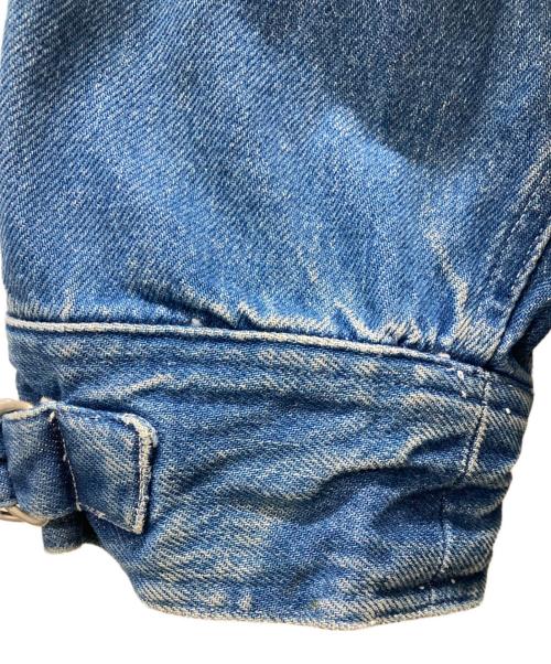 JONES WEAR（ジョーンズウェア）JONES WEAR (ジョーンズウェア) N-3Bタイプデニムコート ブルー サイズ:Mの古着・服飾アイテム