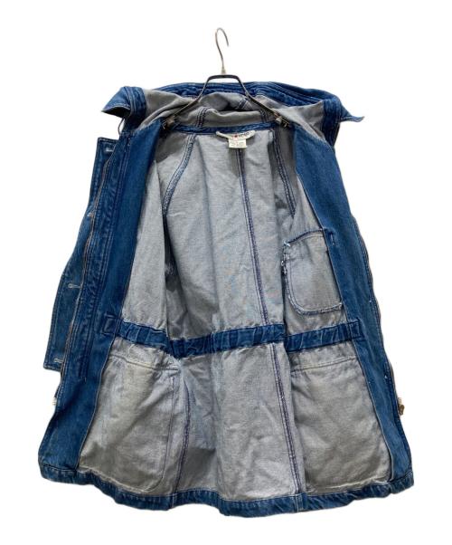 JONES WEAR（ジョーンズウェア）JONES WEAR (ジョーンズウェア) N-3Bタイプデニムコート ブルー サイズ:Mの古着・服飾アイテム