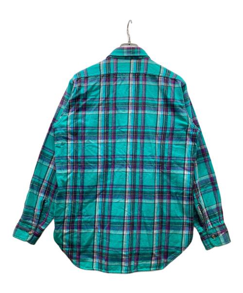 WOOLRICH（ウールリッチ）WOOLRICH (ウールリッチ) USA製チェックシャツ グリーン サイズ:Mの古着・服飾アイテム