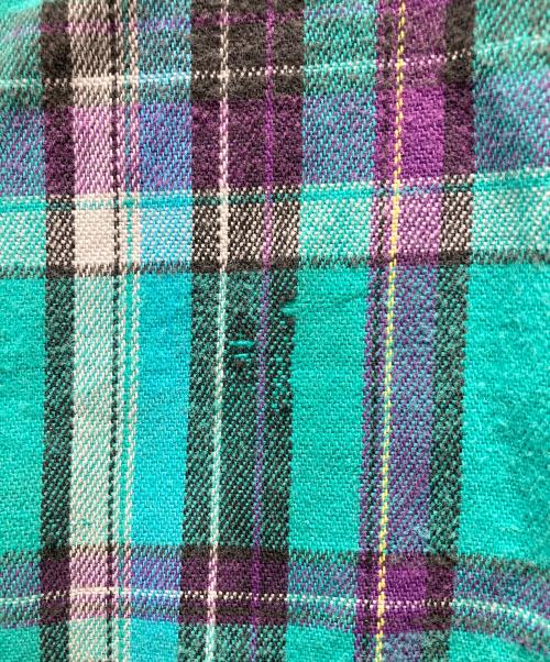 WOOLRICH（ウールリッチ）WOOLRICH (ウールリッチ) USA製チェックシャツ グリーン サイズ:Mの古着・服飾アイテム