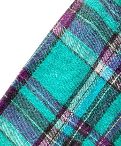 WOOLRICH（ウールリッチ）WOOLRICH (ウールリッチ) USA製チェックシャツ グリーン サイズ:Mの古着・服飾アイテム